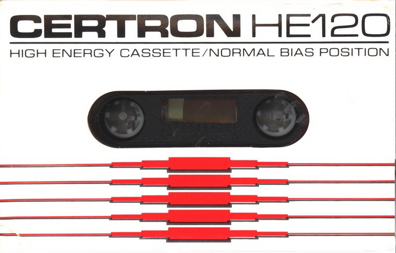 Compact Cassette Certron HE 120 Type I Normal 1976 USA