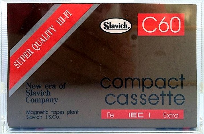 Compact Cassette Slavich 60 Type I Normal Russia