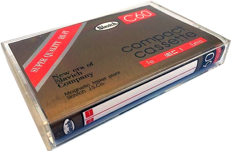 Compact Cassette Slavich 60 Type I Normal Russia