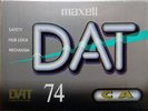 Digital Audio Tape Maxell 74 Type IV Metal 1993 Japan