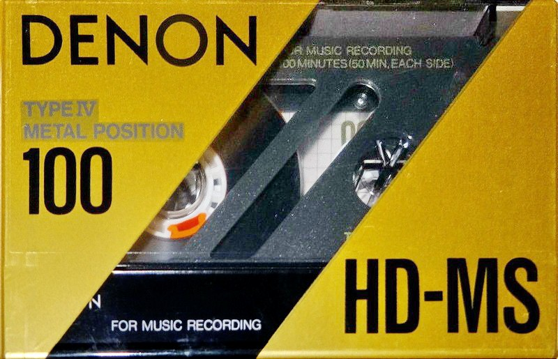 Compact Cassette: Nippon Columbia / Denon Denon - HD-MS 100