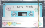 Compact Cassette Creative I Love Music 46 "Blue" Type I Normal 1986 South Korea