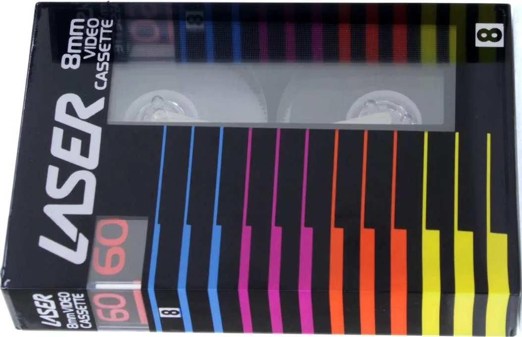 Video8, Hi8, Digital8 Laser 90 Type I Normal 1991 USA