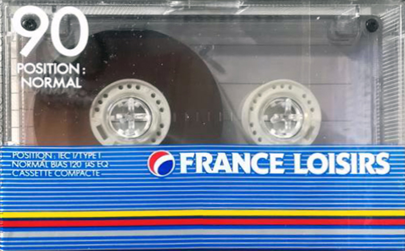 Compact Cassette France Loisirs 90 Type I Normal 1989 France
