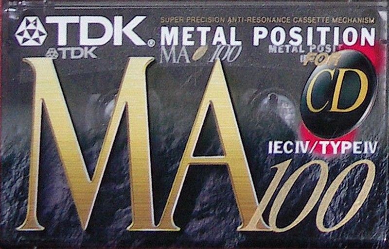 Compact Cassette: TDK  - MA 100