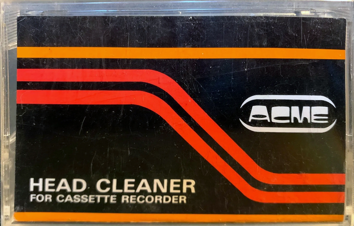 Compact Cassette Acme Cleaning Cassette Hong Kong