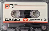 Compact Cassette Casio 60 Type I Normal 1973 Worldwide