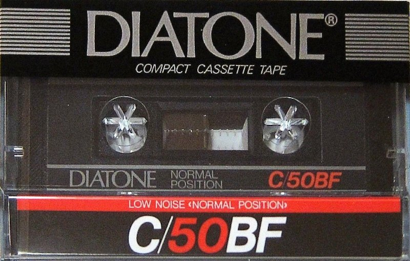 Compact Cassette Diatone BF 50 Type I Normal 1983 Japan