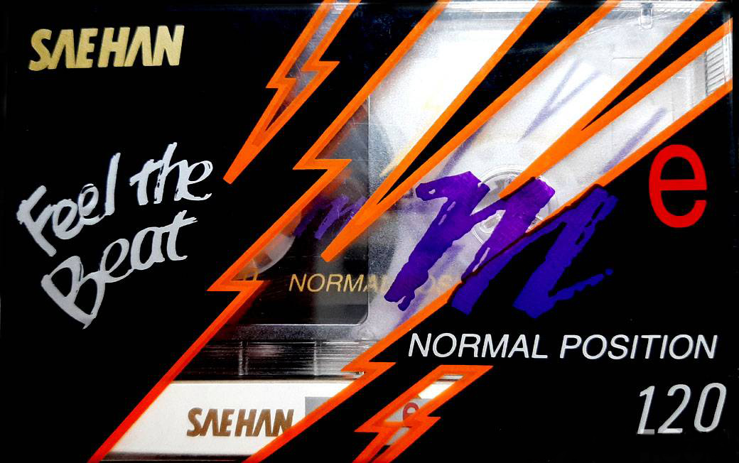 Compact Cassette Saehan ME 120 "Feel the Beat" Type I Normal South Korea