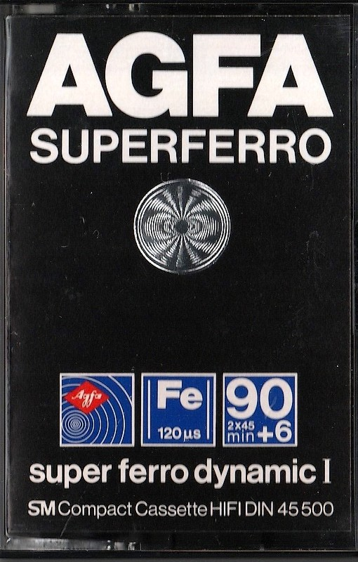 Compact Cassette: AGFA  - SUPERFERRO 90+6