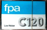 Compact Cassette fpa 120 Type I Normal England