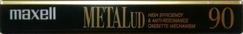 Compact Cassette Maxell Metal UD 90 "M-UD90(F)" Type IV Metal 1992 Japan