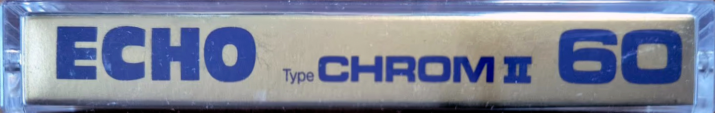 Compact Cassette Echo 60 "Der Gute Ton" Type II Chrome Germany
