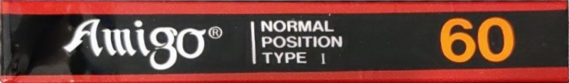 Compact Cassette Amigo 60 Type I Normal Europe