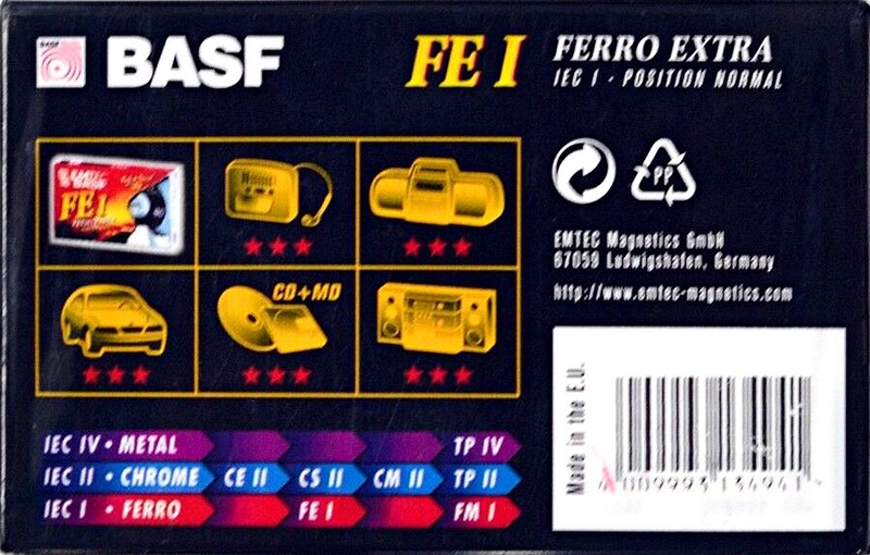 Compact Cassette: EMTEC Emtec - FE I 90