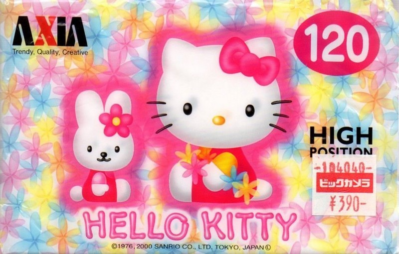 Compact Cassette: FUJI AXIA - Hello Kitty 120