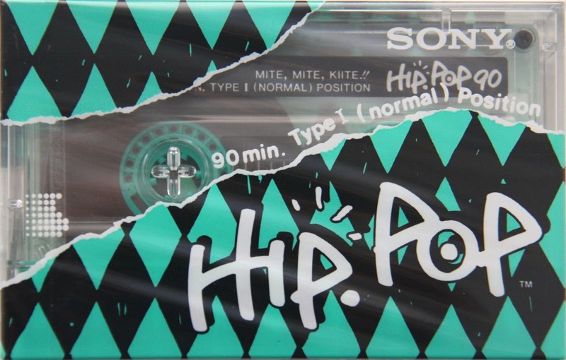 Compact Cassette Sony Hip-Pop 90 Type I Normal 1988 USA
