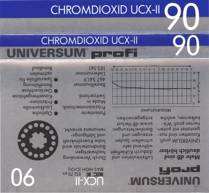 Compact Cassette:  Universum - Profi 90