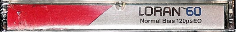 Compact Cassette Loran 60 Type I Normal 1981 USA