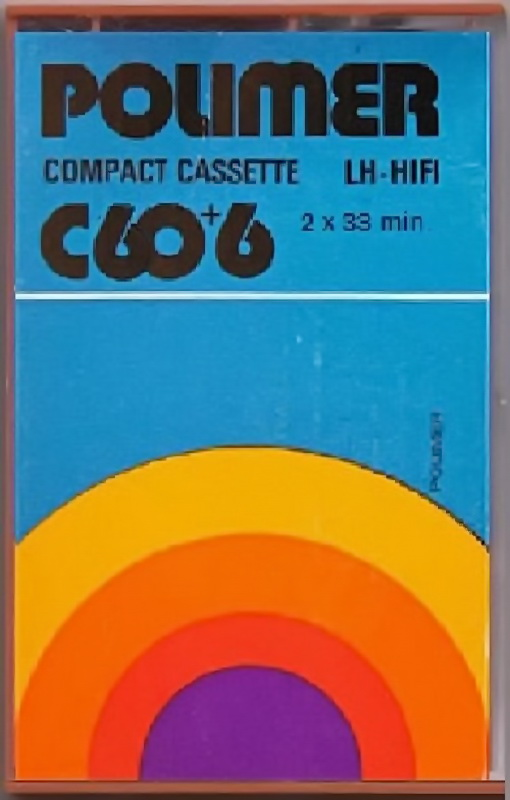 Compact Cassette Polimer 60+6 Type I Normal 1978 Hungary