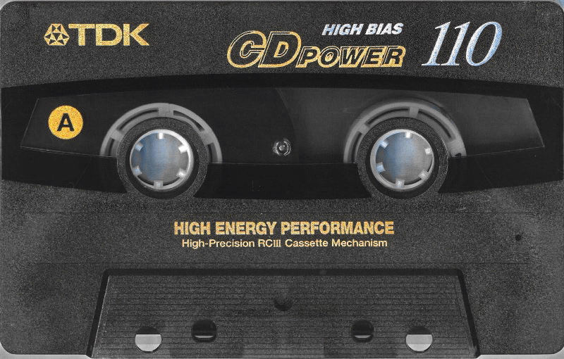 Compact Cassette: TDK  - CD Power 110