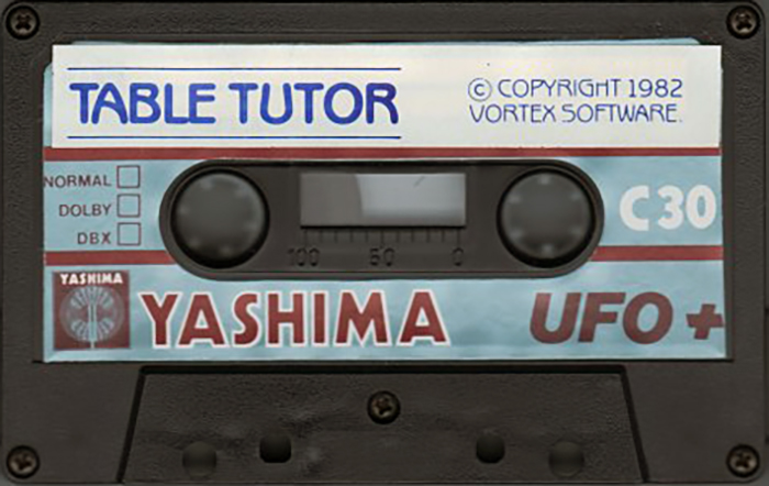 Compact Cassette Yashima UFO+ 30 Type I Normal 1979 UK