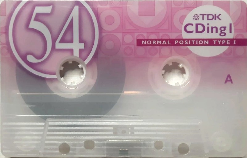 Compact Cassette: TDK  - CDing 1 54