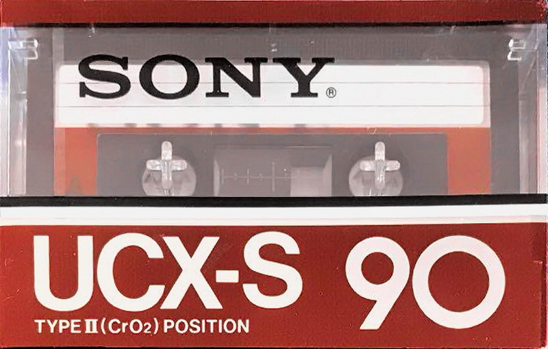 Compact Cassette Sony UCX-S 90 Type II Chrome 1982 Japan
