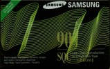 Compact Cassette Samsung SQC 90 Type II Chrome 1996 North America
