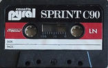 Compact Cassette Pyral Sprint 90 Type I Normal 1976 UK