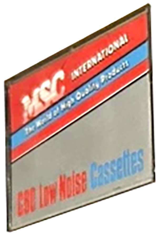 Compact Cassette MSC International 60 Type I Normal Unknown Country