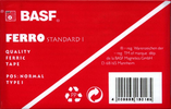 Compact Cassette BASF Standard I 60 Type I Normal 1991 Europe