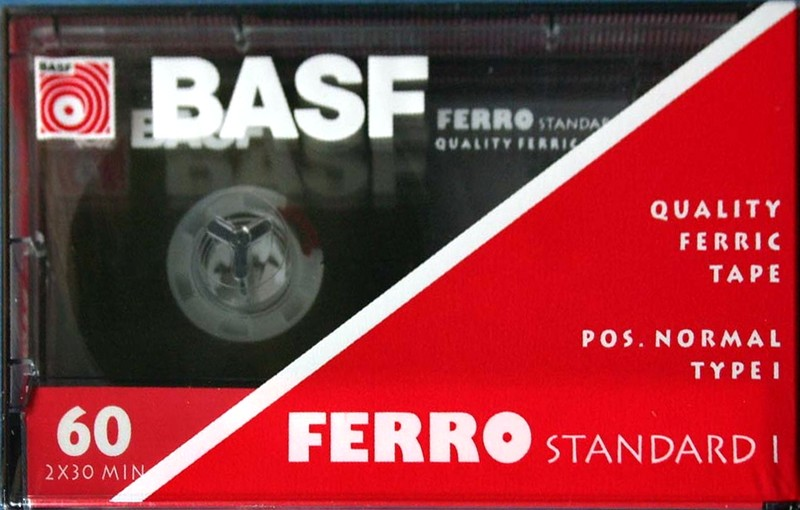 Compact Cassette BASF Standard I 60 Type I Normal 1991 Europe