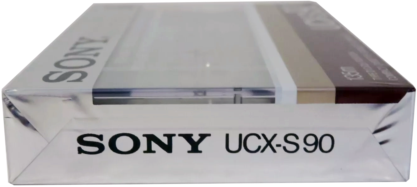 Compact Cassette Sony UCX-S 60 Type II Chrome 1985 North America