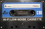 Compact Cassette Silver Sound 90 "black logo" Type I Normal 1975 Europe