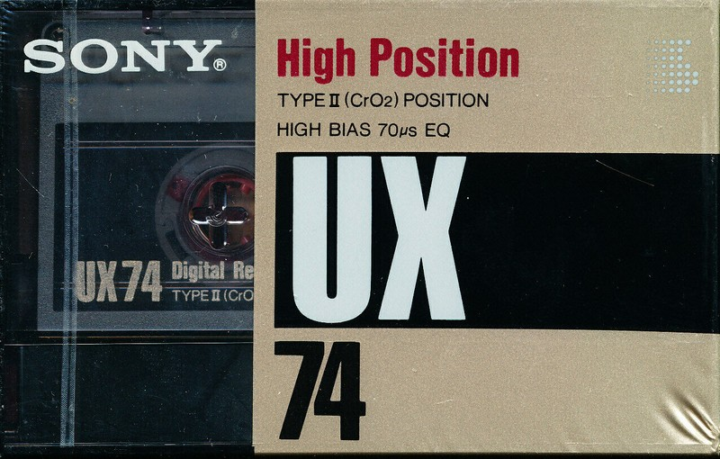 Compact Cassette: Sony  - UX 74