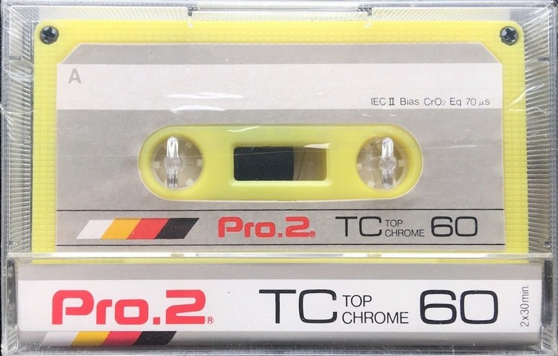 Compact Cassette Pro. 2 60 Type II Chrome