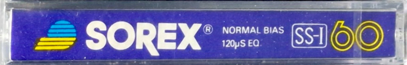 Compact Cassette Sorex SS-I 60 Type I Normal 1986 South Korea