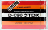 Compact Cassette TDK D 90 Type I Normal 1977 Japan
