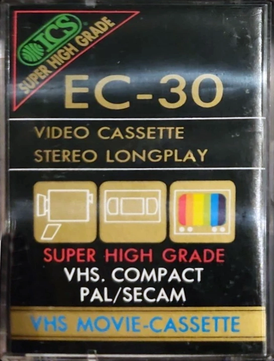 VHS-C (VHS Compact) ICS 30 Type I Normal Unknown Country