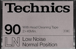 Compact Cassette Technics LN 90 "RT-90LN" Type I Normal 1979 Europe