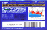 Compact Cassette TDK MAEX 90 "MAEX-90" Type IV Metal 1998 Japan
