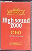 Compact Cassette Intercord 60 Type I Normal Hong Kong