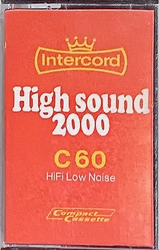 Compact Cassette: Unknown Intercord -  60