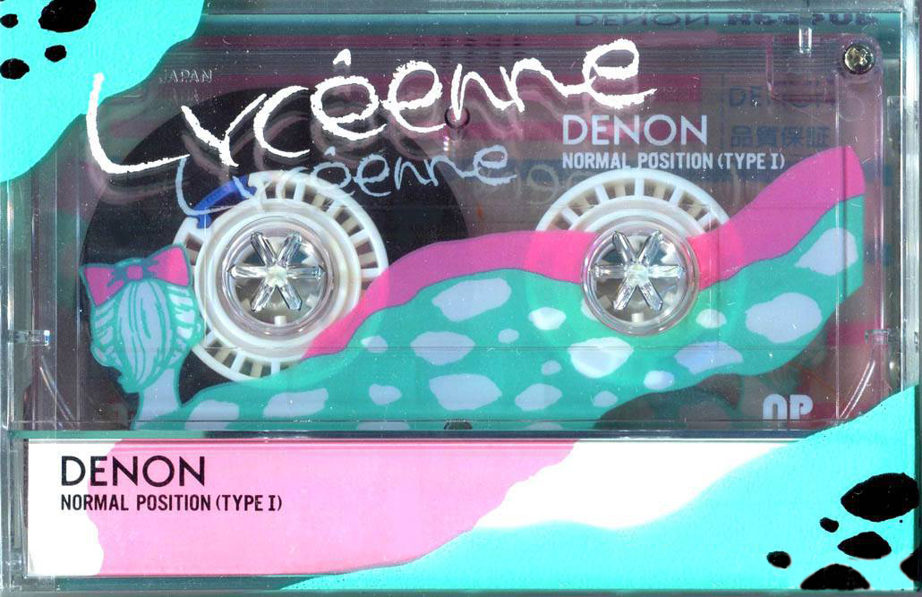 Compact Cassette Denon KF 46 "Lyceenne KF46NP" Type I Normal 1987 Japan