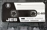 Compact Cassette JES 60 Type I Normal 1976 Japan