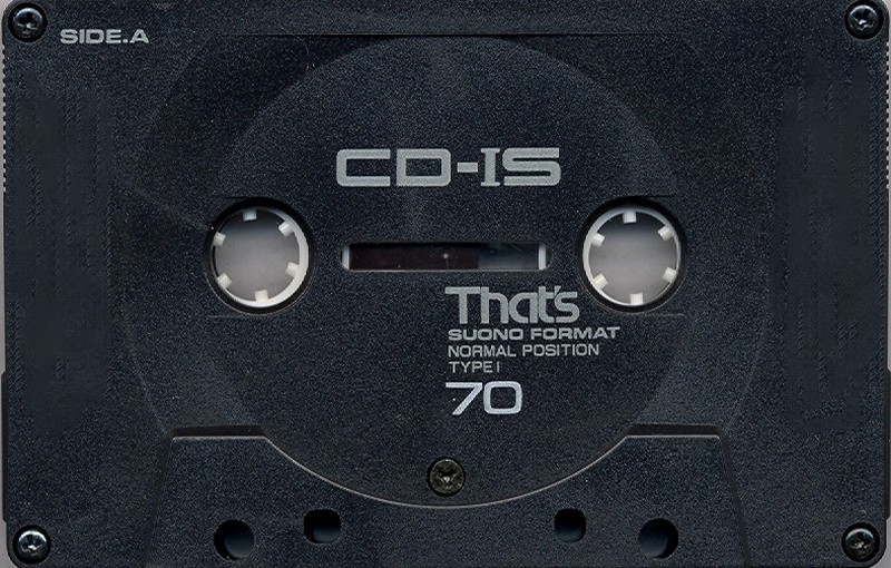 Compact Cassette Thats CD-IS 70 Type I Normal 1989 Japan