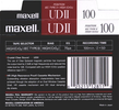 Compact Cassette Maxell UDII / UD2 100 Type II Chrome 1992 USA