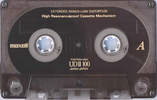 Compact Cassette Maxell UDII / UD2 100 Type II Chrome 1992 USA