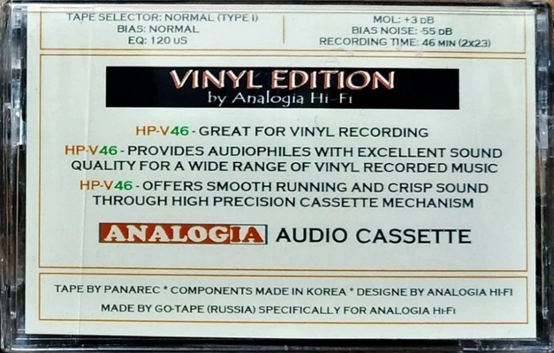 Compact Cassette:  Analogia -  46